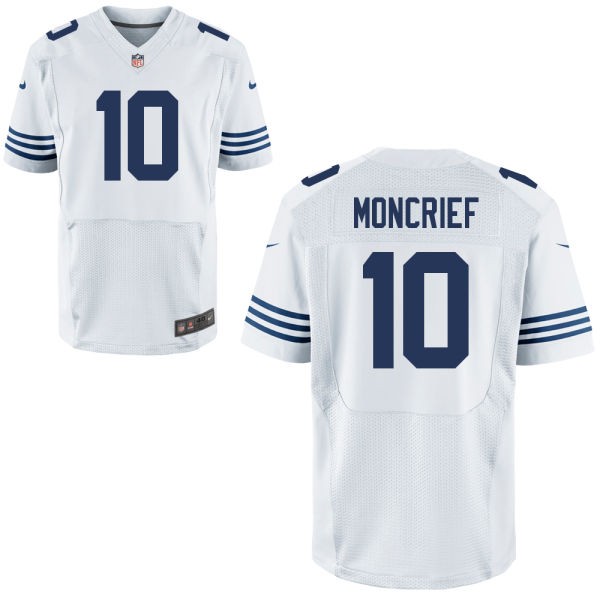 Donte Moncrief Indianapolis Colts #10 Alternate Big And Tall Jersey - White