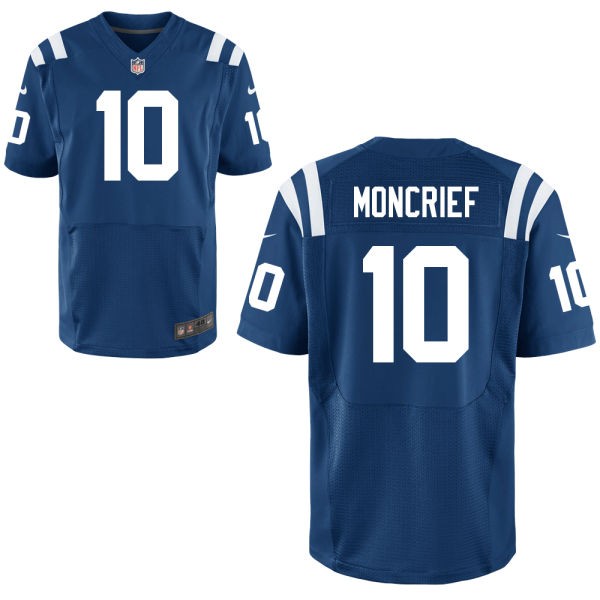 Donte Moncrief Indianapolis Colts #10 Big And Tall Jersey - Speed Blue