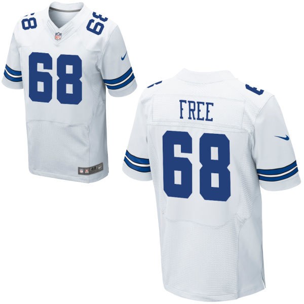 Doug Free Dallas Cowboys #68 Big And Tall Jersey - White