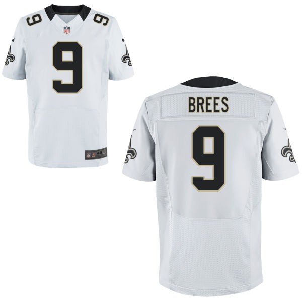 Drew Brees New Orleans Saints #9 Big And Tall Jersey - White