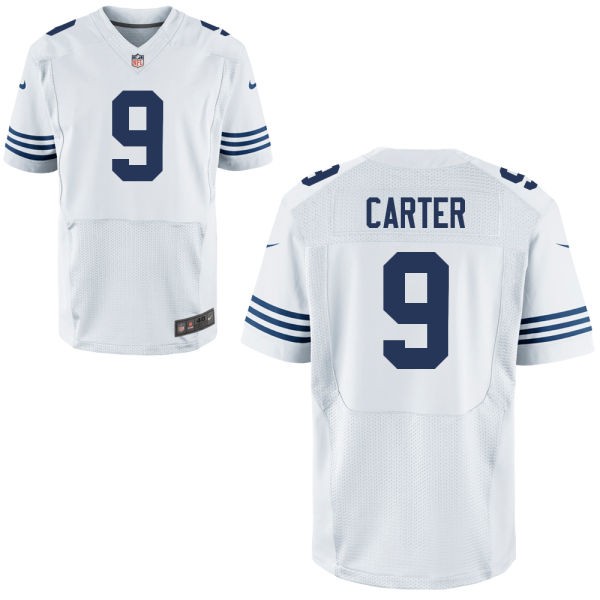 Duron Carter Indianapolis Colts #9 Alternate Big And Tall Jersey - White