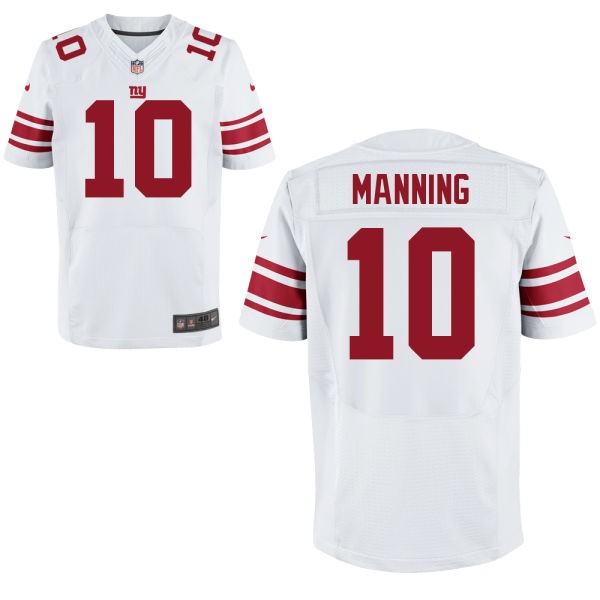 Eli Manning New York Giants #10 Big And Tall Jersey - White