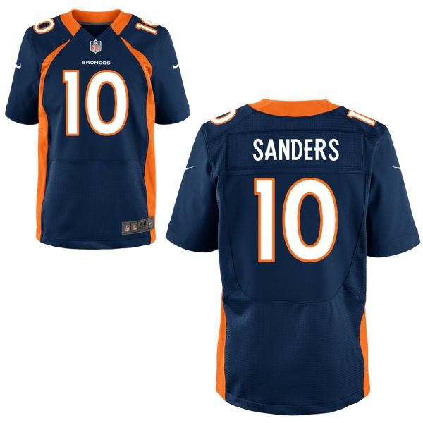 Emmanuel Sanders Denver Broncos #10 Big And Tall Jersey - Navy Blue