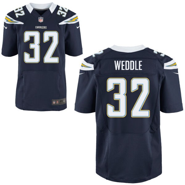 Eric Weddle San Diego Chargers #32 Big And Tall Jersey - Navy Blue