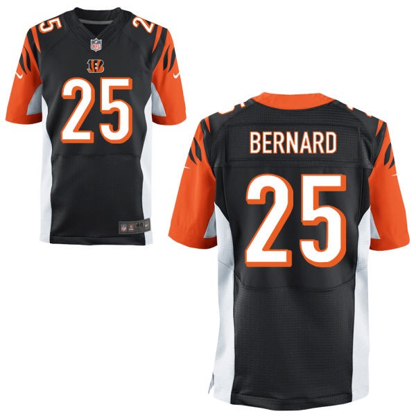 Giovani Bernard Cincinnati Bengals #25 Big And Tall Jersey - Black