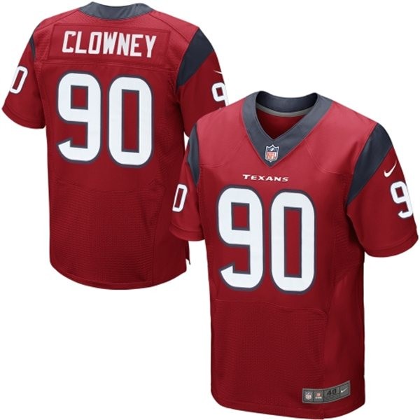 Jadeveon Clowney Houston Texans #90 Big And Tall Jersey - Battle Red