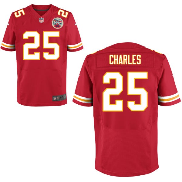 Jamaal Charles Kansas City Chiefs #25 Big And Tall Jersey - Red