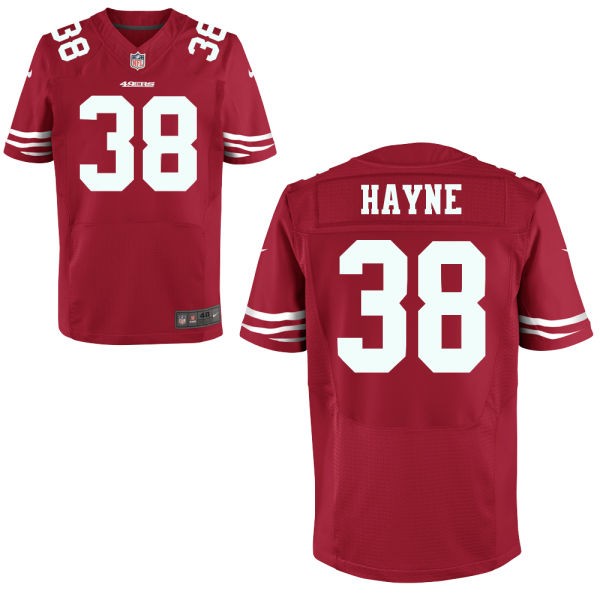 Jarryd Hayne San Francisco 49ers #38 Big And Tall Jersey - Red