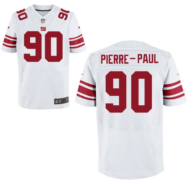 Jason Pierre-Paul New York Giants #90 Big And Tall Jersey - White