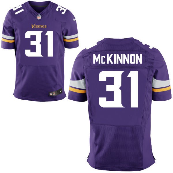 Jerick McKinnon Minnesota Vikings #31 Big And Tall Jersey - Purple