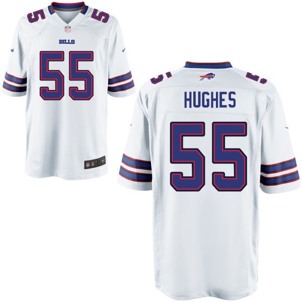 Jerry Hughes Buffalo Bills #55 Big And Tall Jersey - White