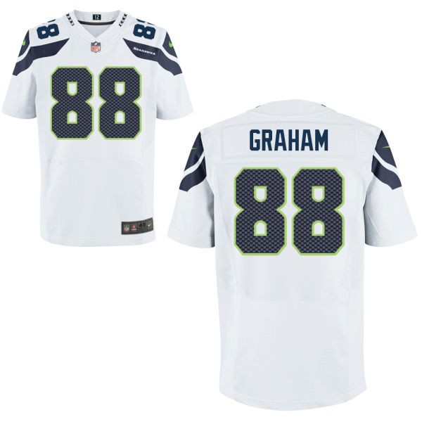 Jimmy Graham Seattle Seahawks #88 Big And Tall Jersey - White