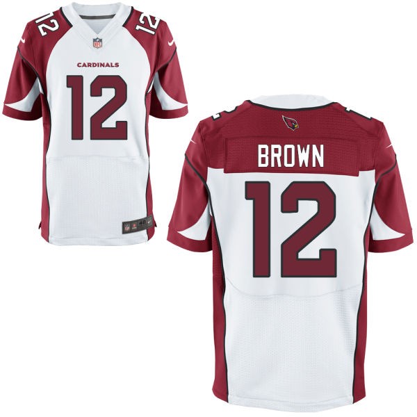 John Brown Arizona Cardinals #12 Big And Tall Jersey - White