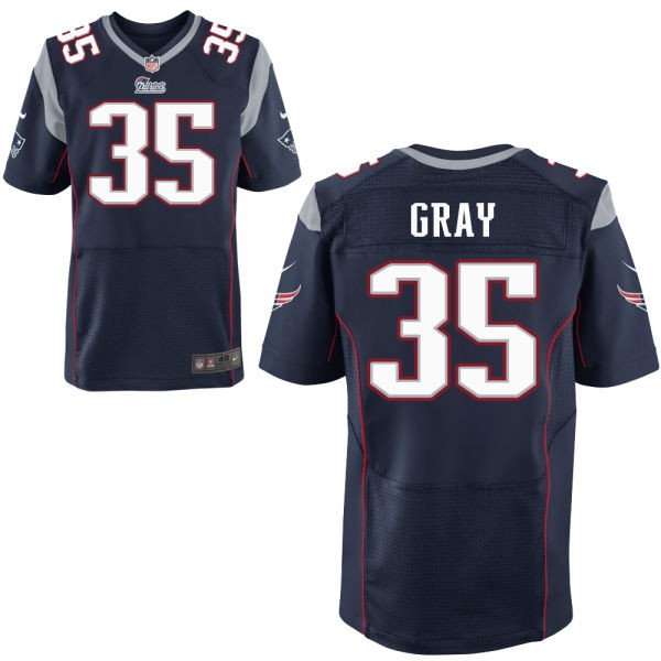 Jonas Gray New England Patriots #35 Big And Tall Jersey - Nautical Blue