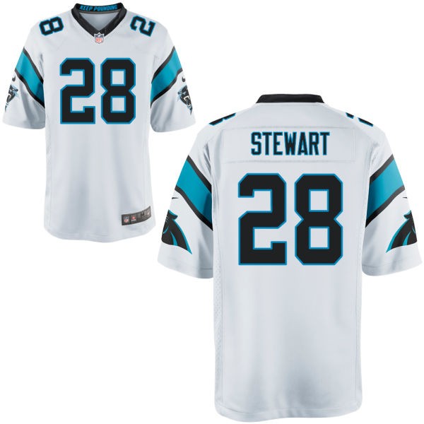 Jonathan Stewart Carolina Panthers #28 Big And Tall Jersey - White