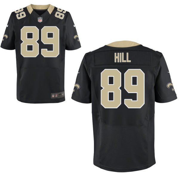 Josh Hill New Orleans Saints #89 Big And Tall Jersey - Black