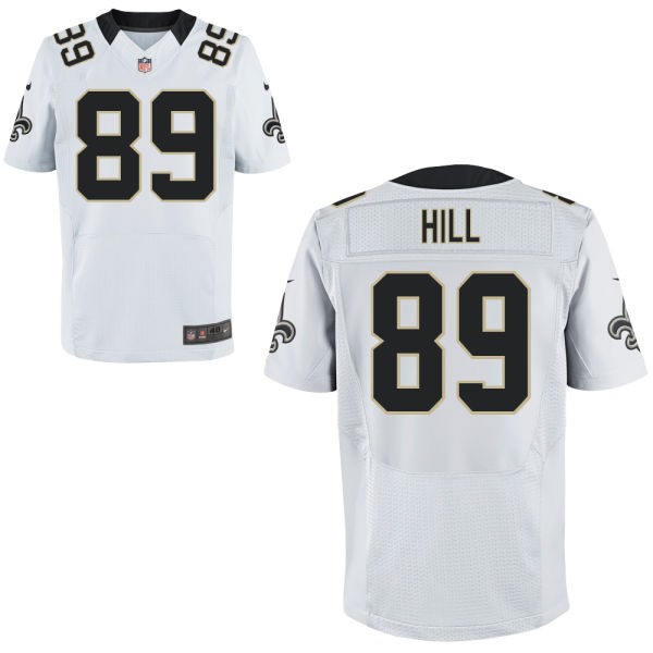 Josh Hill New Orleans Saints #89 Big And Tall Jersey - White