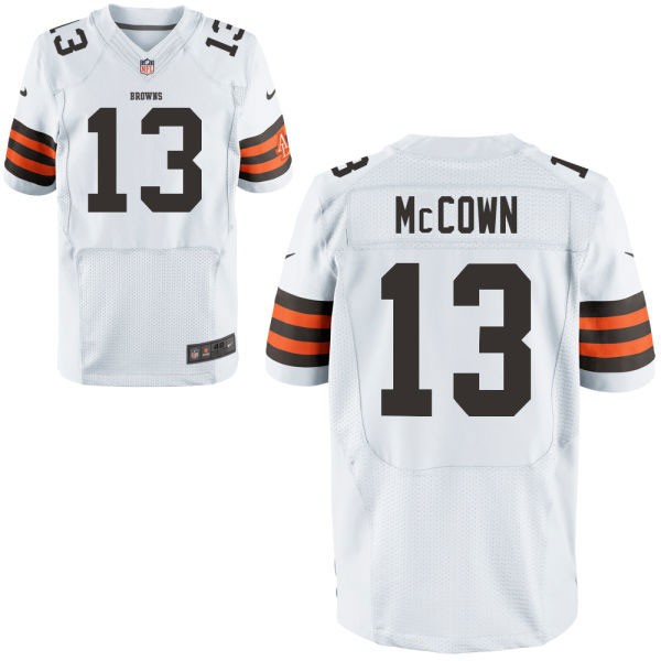 Josh McCown Cleveland Browns #13 Big And Tall Jersey - White