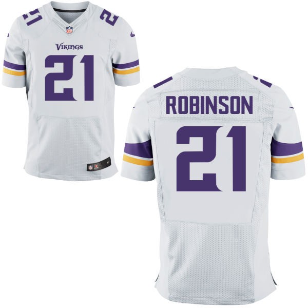 Josh Robinson Minnesota Vikings #21 Big And Tall Jersey - White