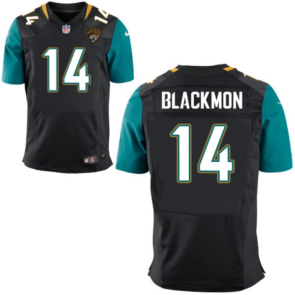 Justin Blackmon Jacksonville Jaguars #14 Big And Tall Jersey - Black