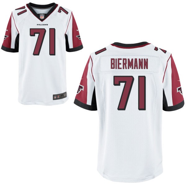 Kroy Biermann Atlanta Falcons #71 Big And Tall Jersey - White