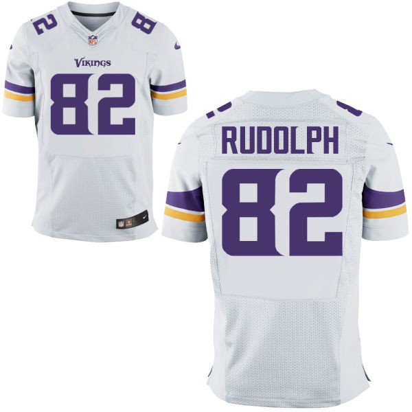 Kyle Rudolph Minnesota Vikings #82 Big And Tall Jersey - White