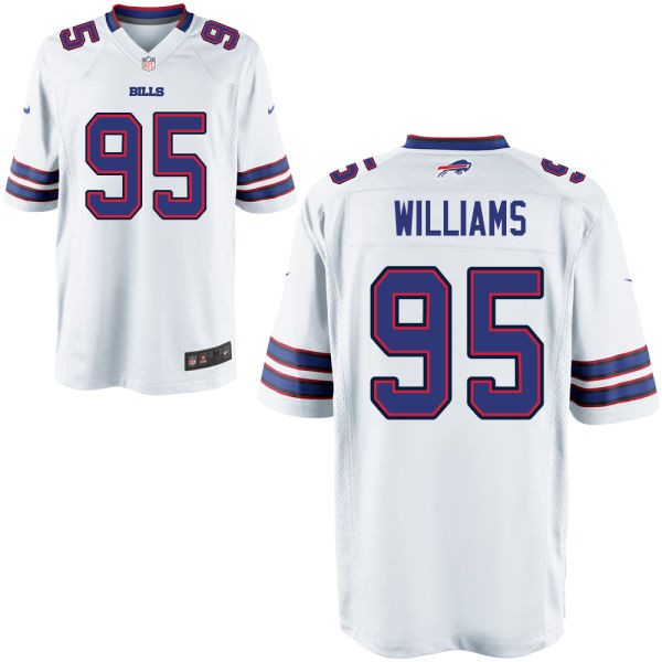 Kyle Williams Buffalo Bills #95 Big And Tall Jersey - White