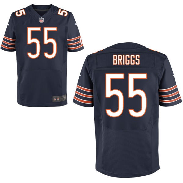 Lance Briggs Chicago Bears #55 Big And Tall Jersey - Navy Blue