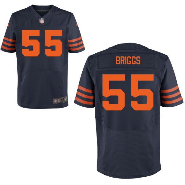 Lance Briggs Chicago Bears #55 Throwback Big And Tall Jersey - Blue