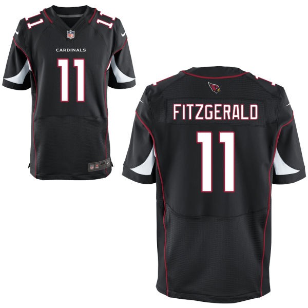 Larry Fitzgerald Arizona Cardinals #11 Big And Tall Jersey - Black