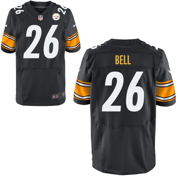 Le'Veon Bell Pittsburgh Steelers #26 Big And Tall Jersey - Black