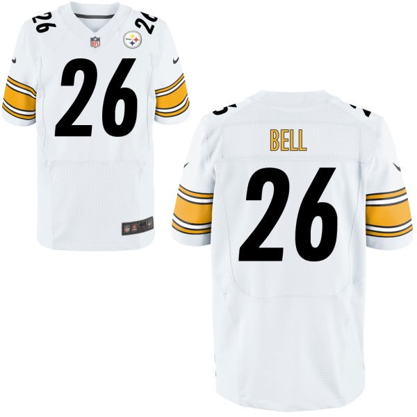 Le'Veon Bell Pittsburgh Steelers #26 Big And Tall Jersey - White