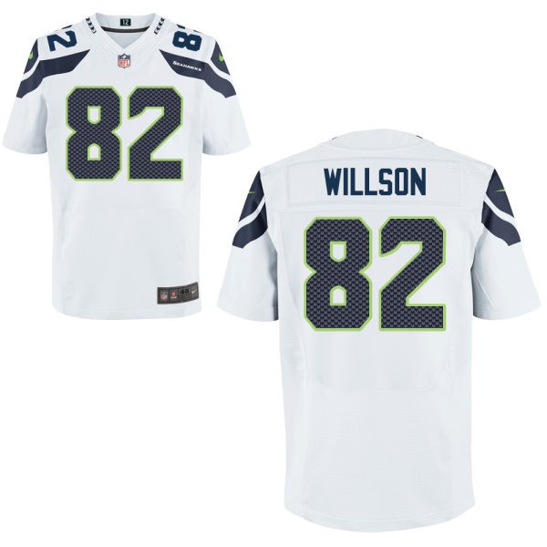 Luke Willson Seattle Seahawks #82 Big And Tall Jersey - White