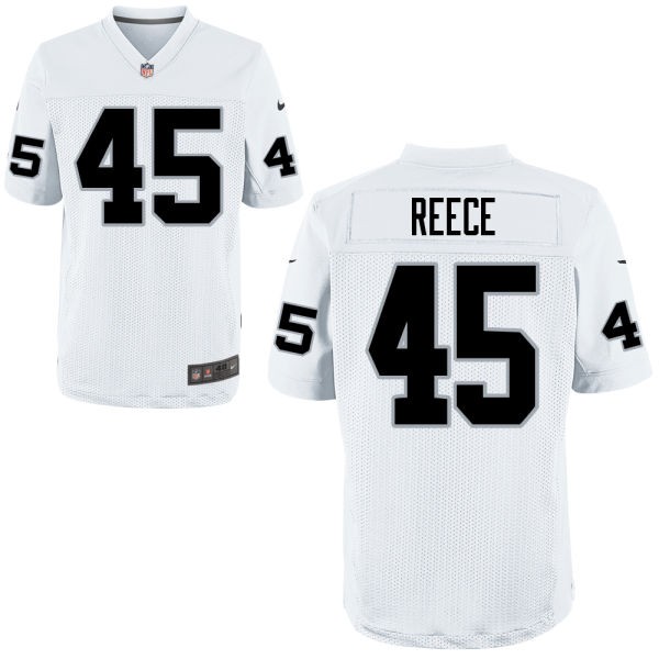 Marcel Reece Oakland Raiders #45 Big And Tall Jersey - White