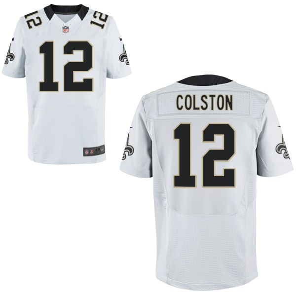 Marques Colston New Orleans Saints #12 Big And Tall Jersey - White