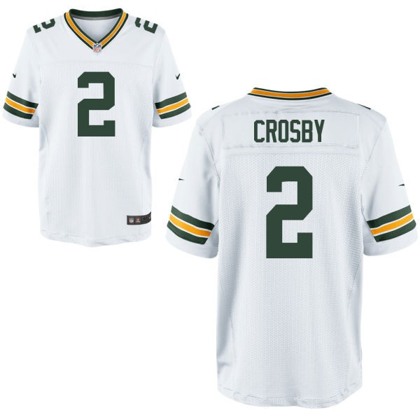 Mason Crosby Green Bay Packers #2 Big And Tall Jersey - White