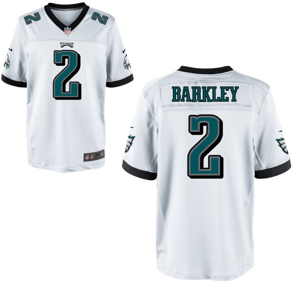 Matt Barkley Philadelphia Eagles #2 Big And Tall Jersey - White