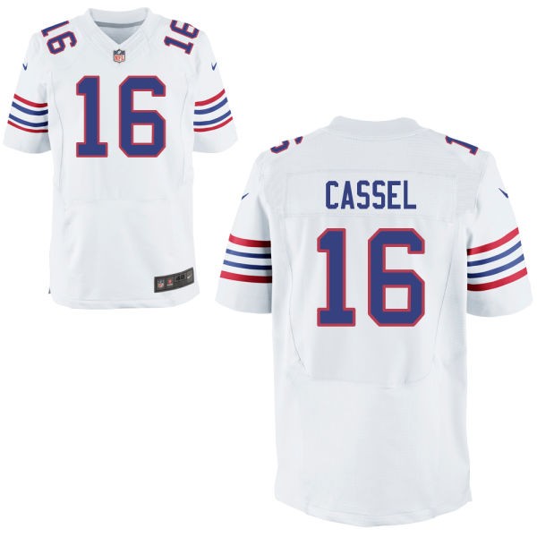 Matt Cassel Buffalo Bills #16 Alternate Big And Tall Jersey - White