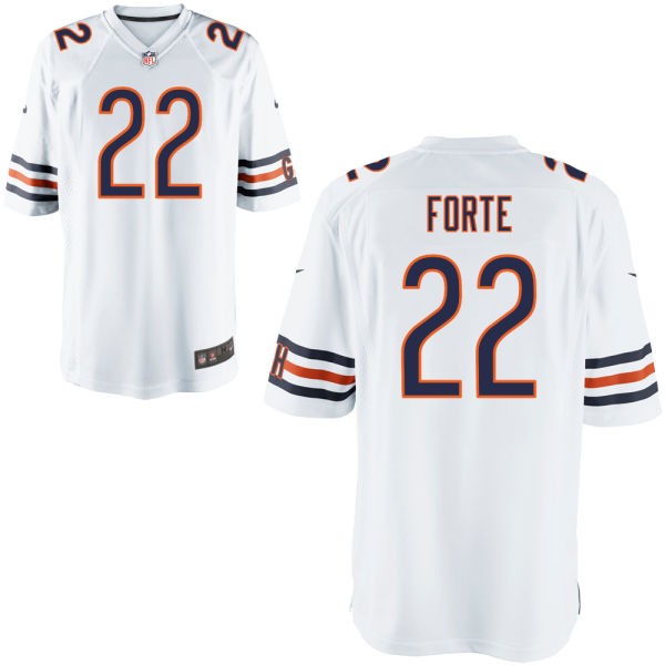 Matt Forte Chicago Bears #22 Big And Tall Jersey - White