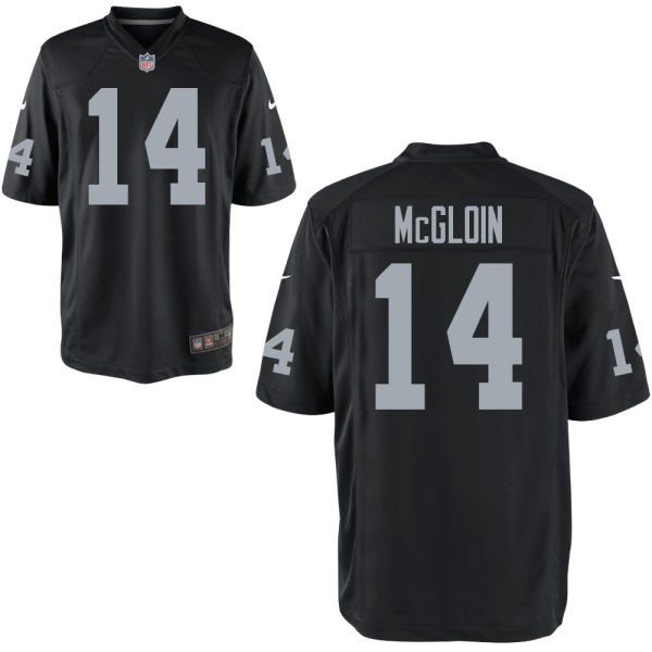 Matt McGloin Oakland Raiders #14 Big And Tall Jersey - Black