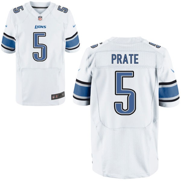 Matt Prater Detroit Lions #5 Big And Tall Jersey - White