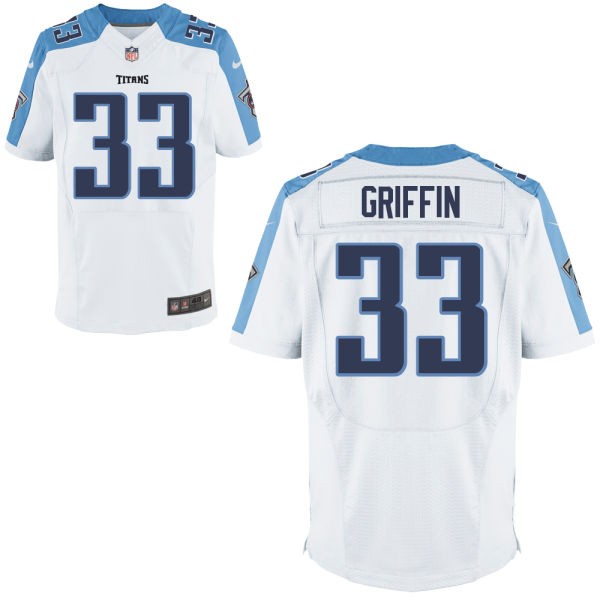 Michael Griffin Tennessee Titans #33 Big And Tall Jersey - White