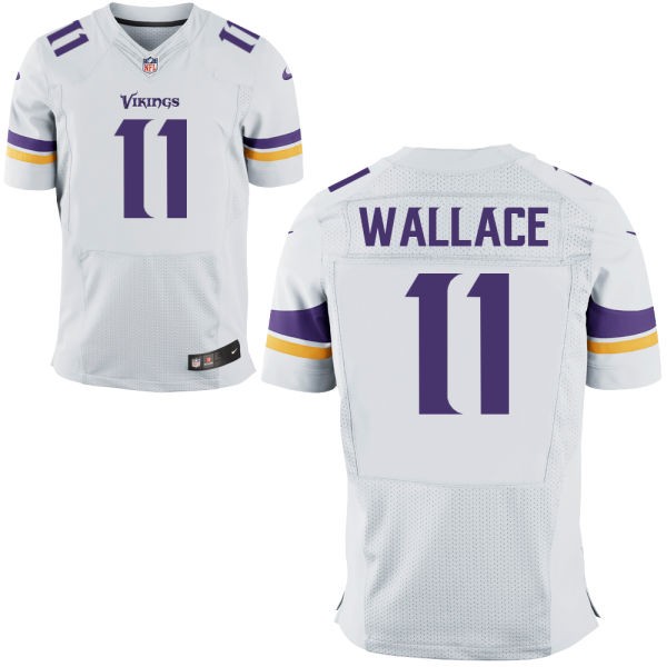 Mike Wallace Minnesota Vikings #11 Big And Tall Jersey - White