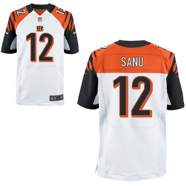 Mohamed Sanu Cincinnati Bengals #12 Big And Tall Jersey - White