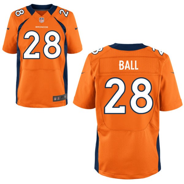 Montee Ball Denver Broncos #28 Big And Tall Jersey - Orange