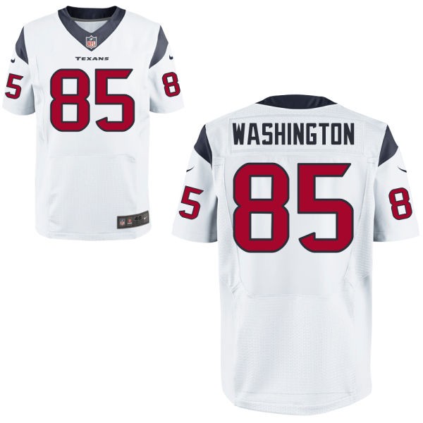 Nate Washington Houston Texans #85 Big And Tall Jersey - Liberty White