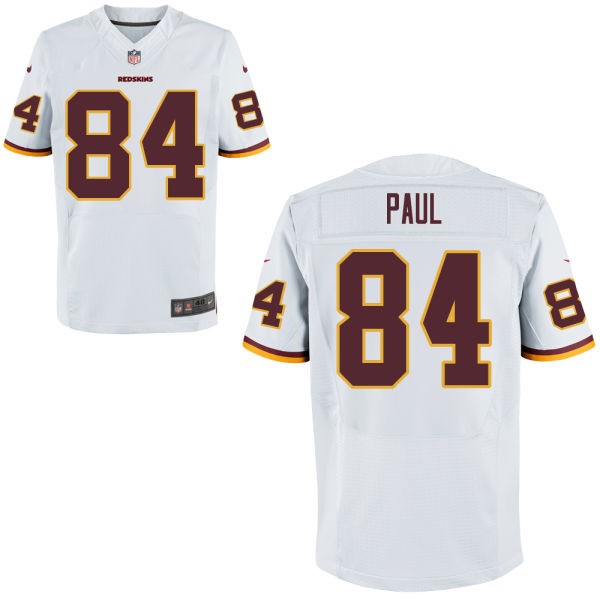 Niles Paul Washington Redskins #84 Big And Tall Jersey - White