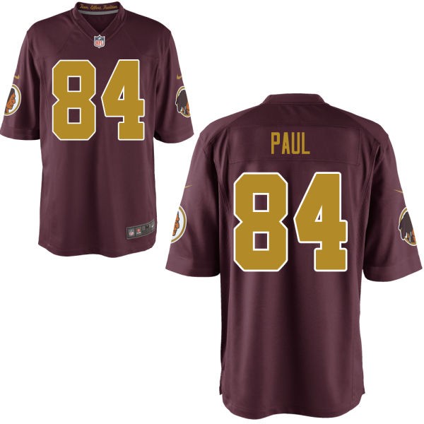 Niles Paul Washington Redskins #84 Throwback Big And Tall Jersey - Burgundy