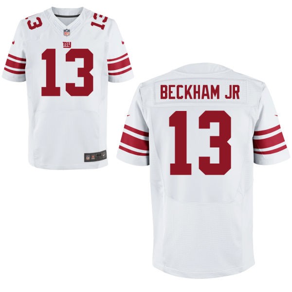 Odell Beckham Jr New York Giants #13 Big And Tall Jersey - White