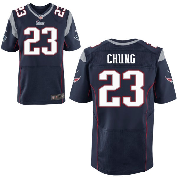 Patrick Chung New England Patriots #23 Big And Tall Jersey - Nautical Blue